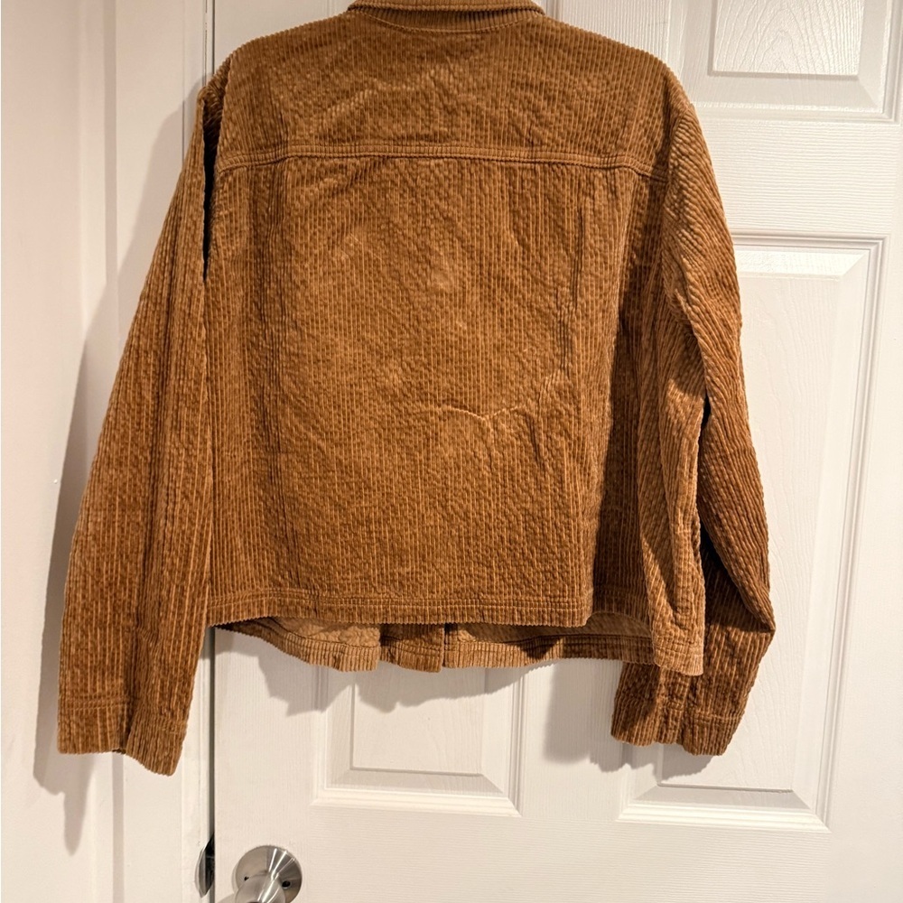 J. Jill Tan Corduroy Utility Jacket - Picture 2 of 4